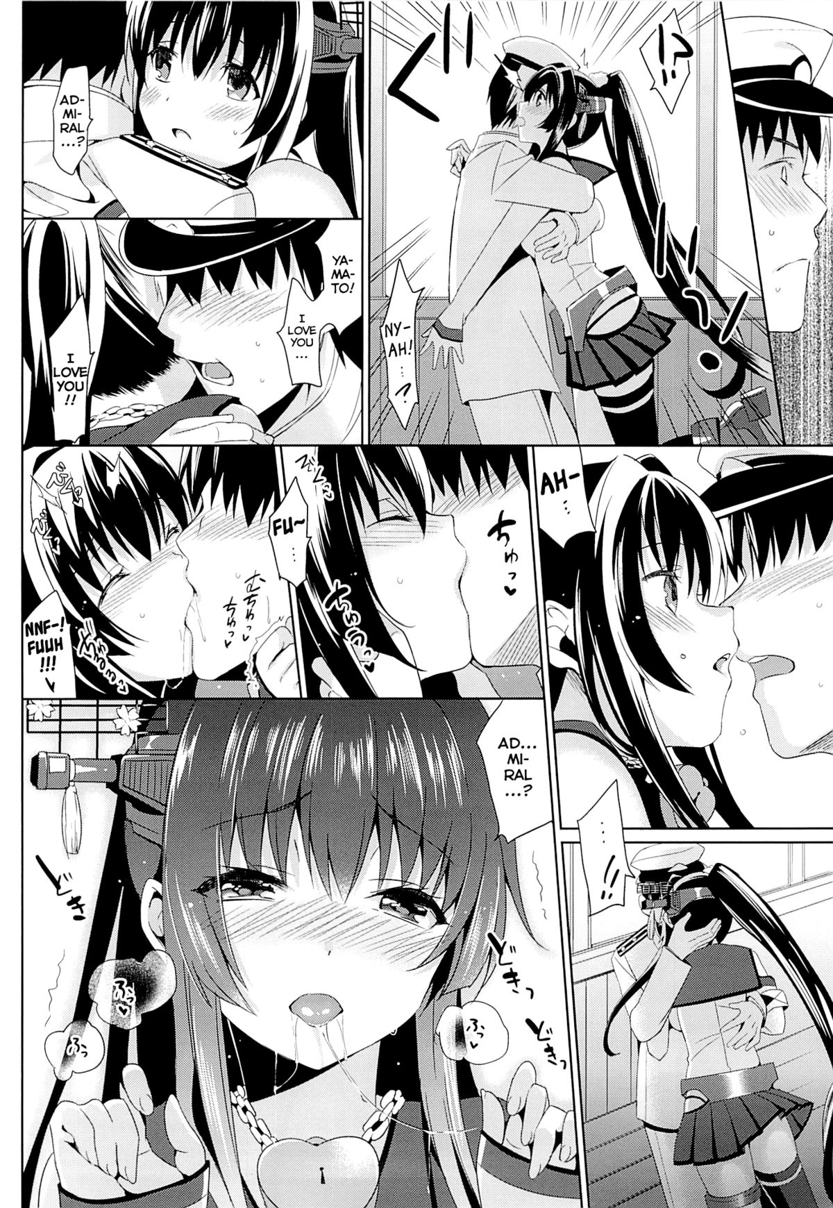 Yamato wa Teitoku to Koi shitai | Yamato Wants to Love You, Admiral page 9 full