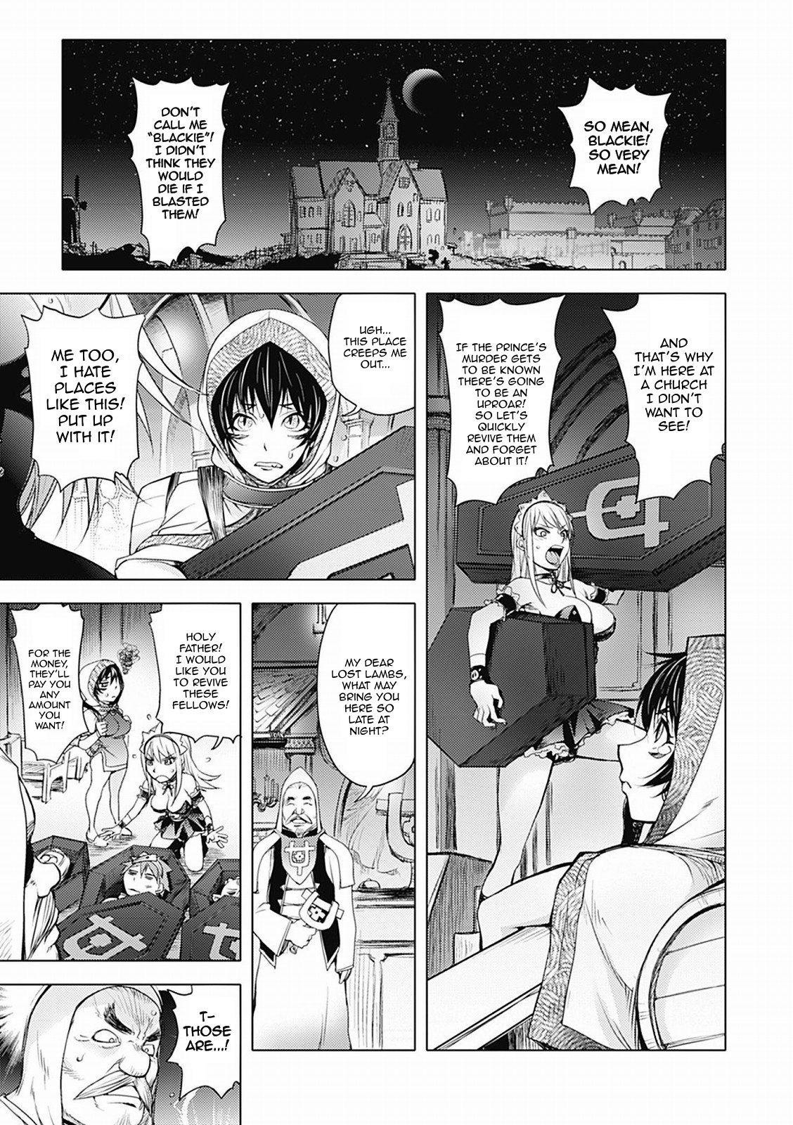 The Three Heroes’ Adventures Ch. 3 – Holy Angel page 3 full