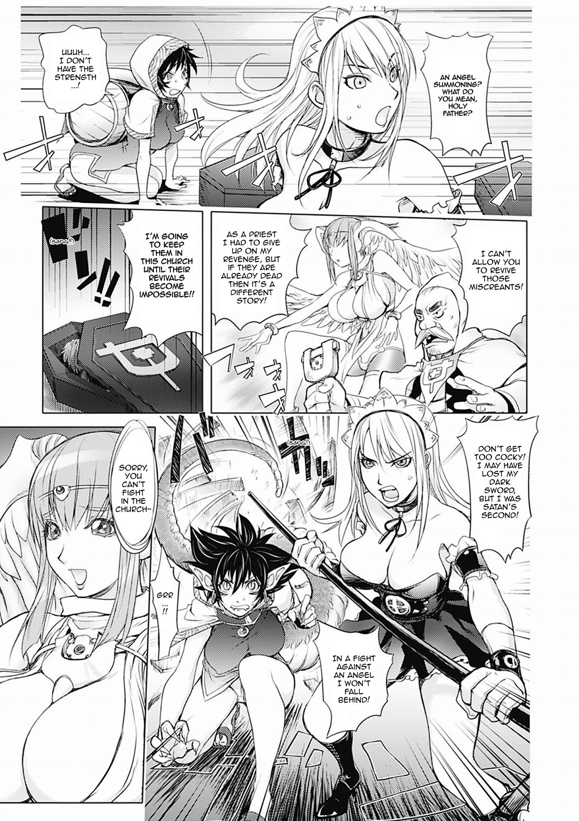 The Three Heroes’ Adventures Ch. 3 – Holy Angel page 7 full
