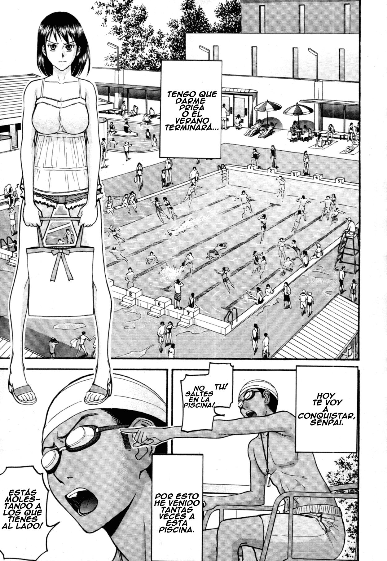 Expuesta en la piscina page 1 full