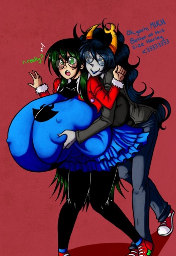 Homestuck breasts cover