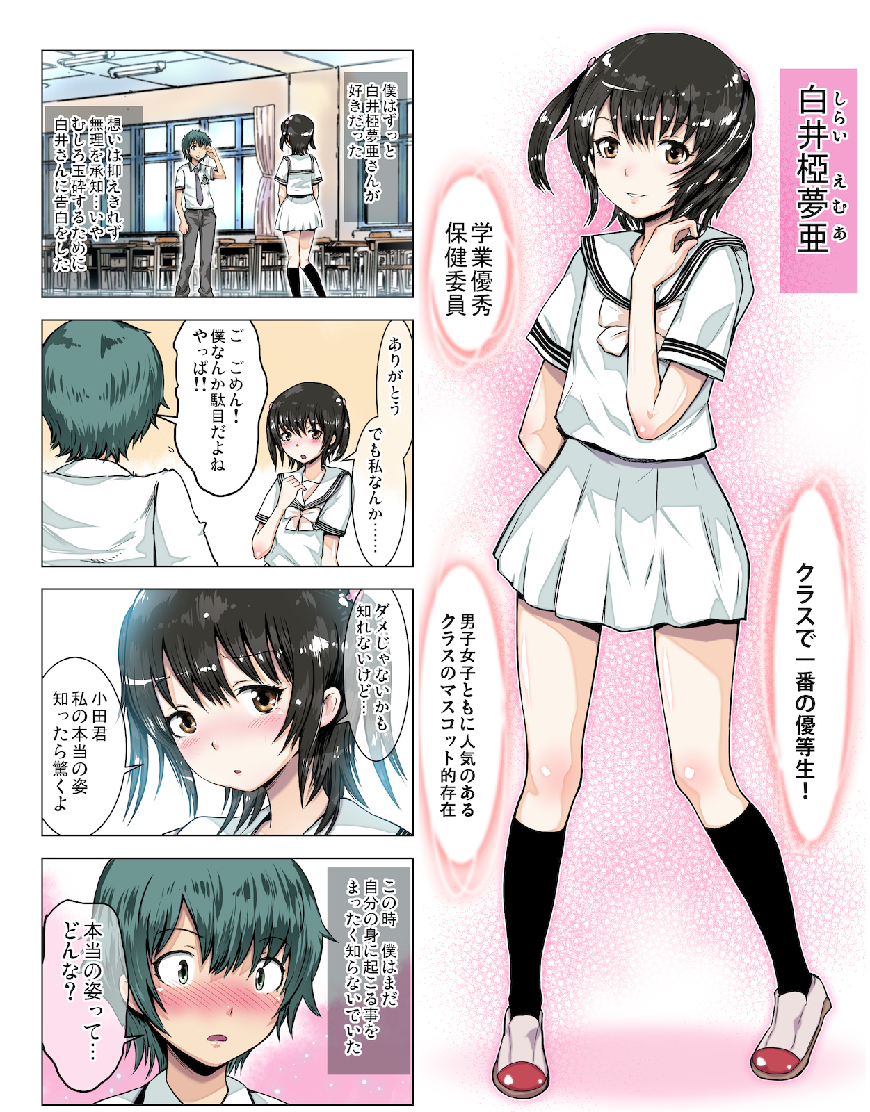 Class de Ichiban no Yuutousei ni Kokuhaku Shite Kara Boku ga Aido ni Sareru made. page 3 full