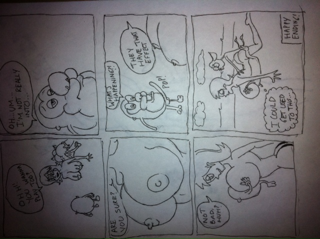 Ren and Stimpy Naked Beach Frenzy page 5 full