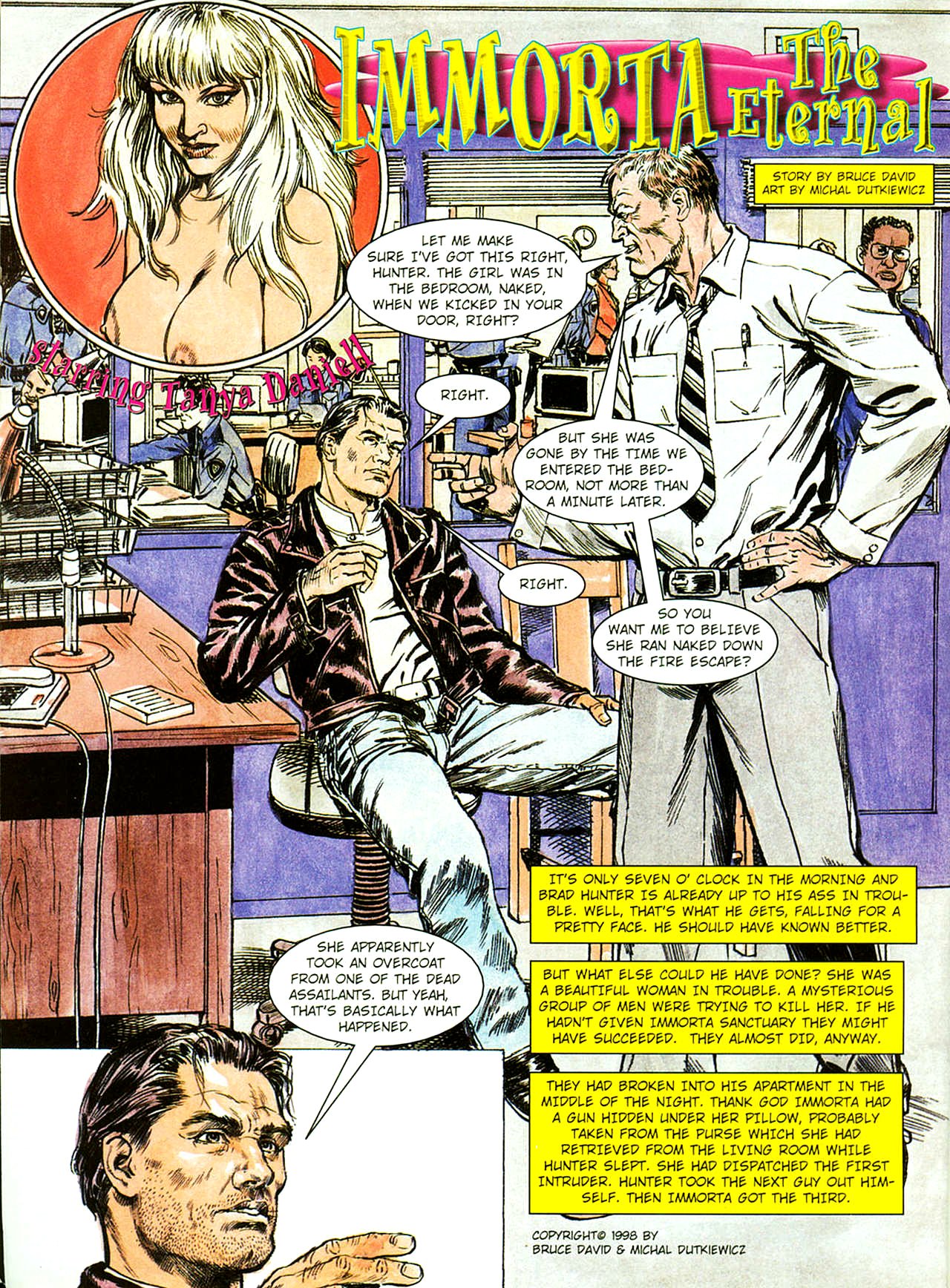 Hustler Comix Issue 7 page 3 full