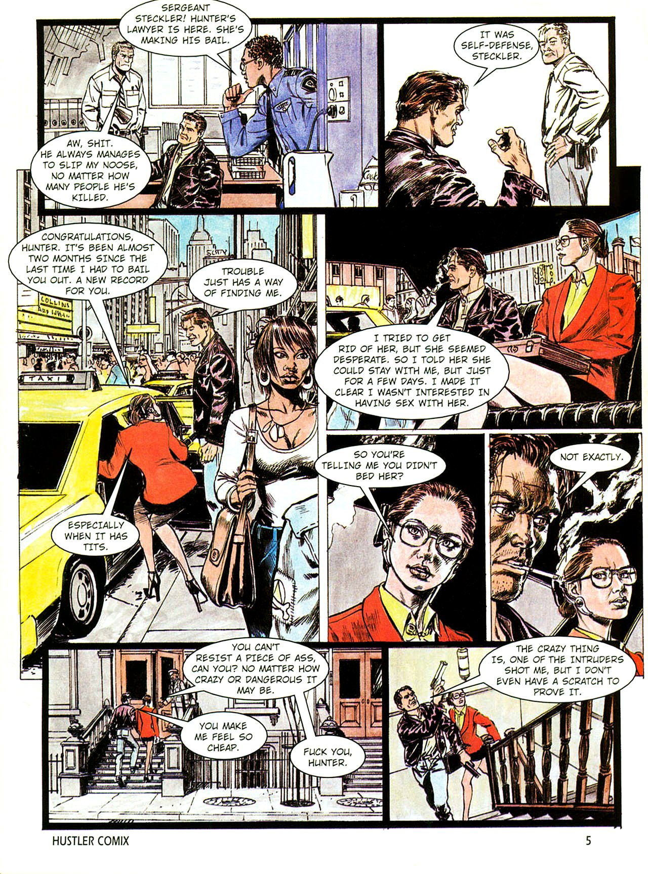 Hustler Comix Issue 7 page 4 full