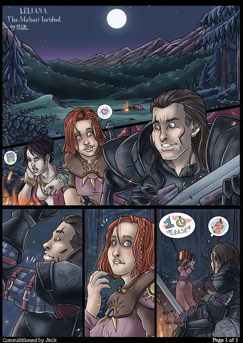 Leliana - The Mabari Incident page 1 full