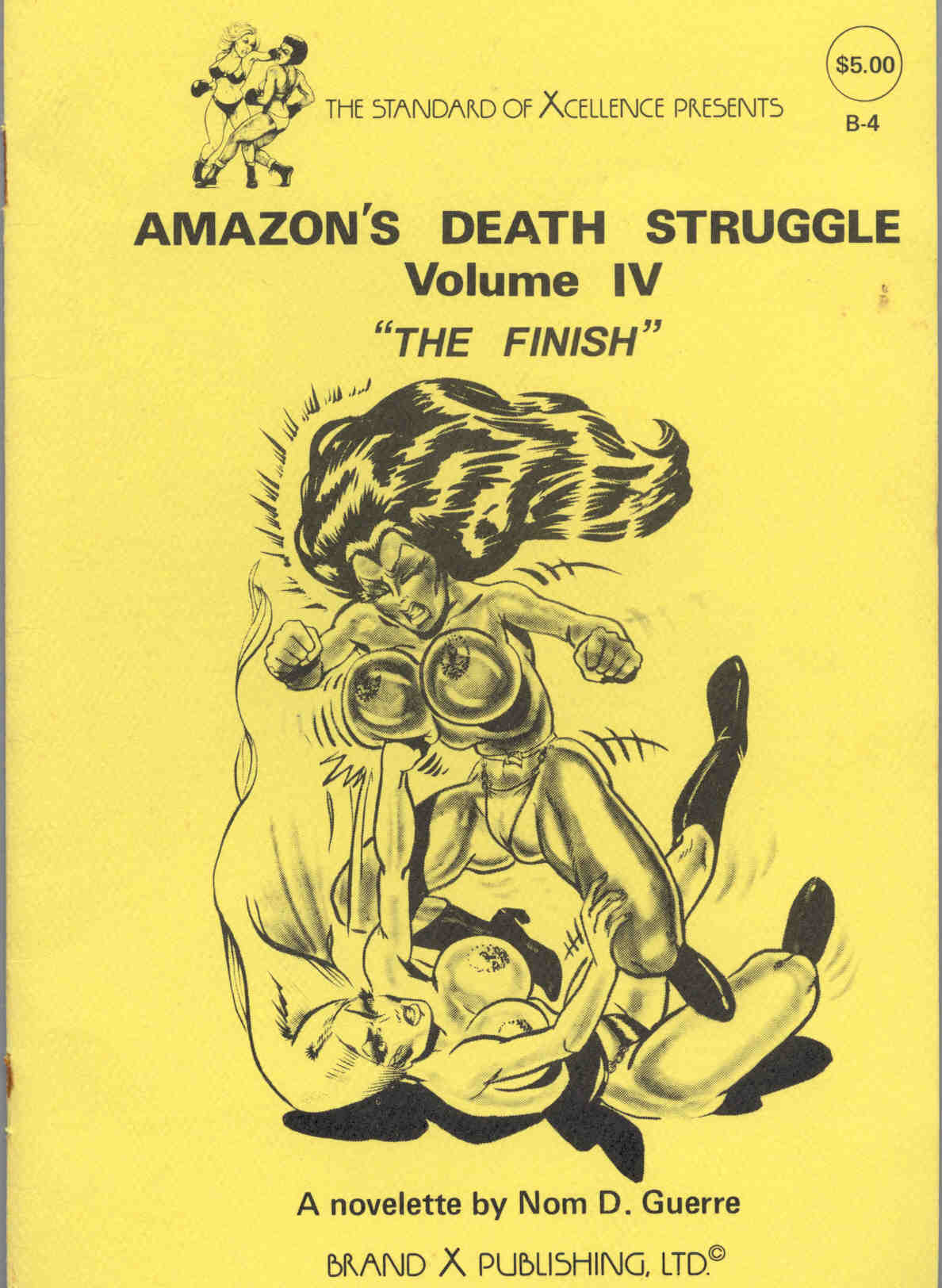 Amazon's Death Struggle Volume 4 page 1 full