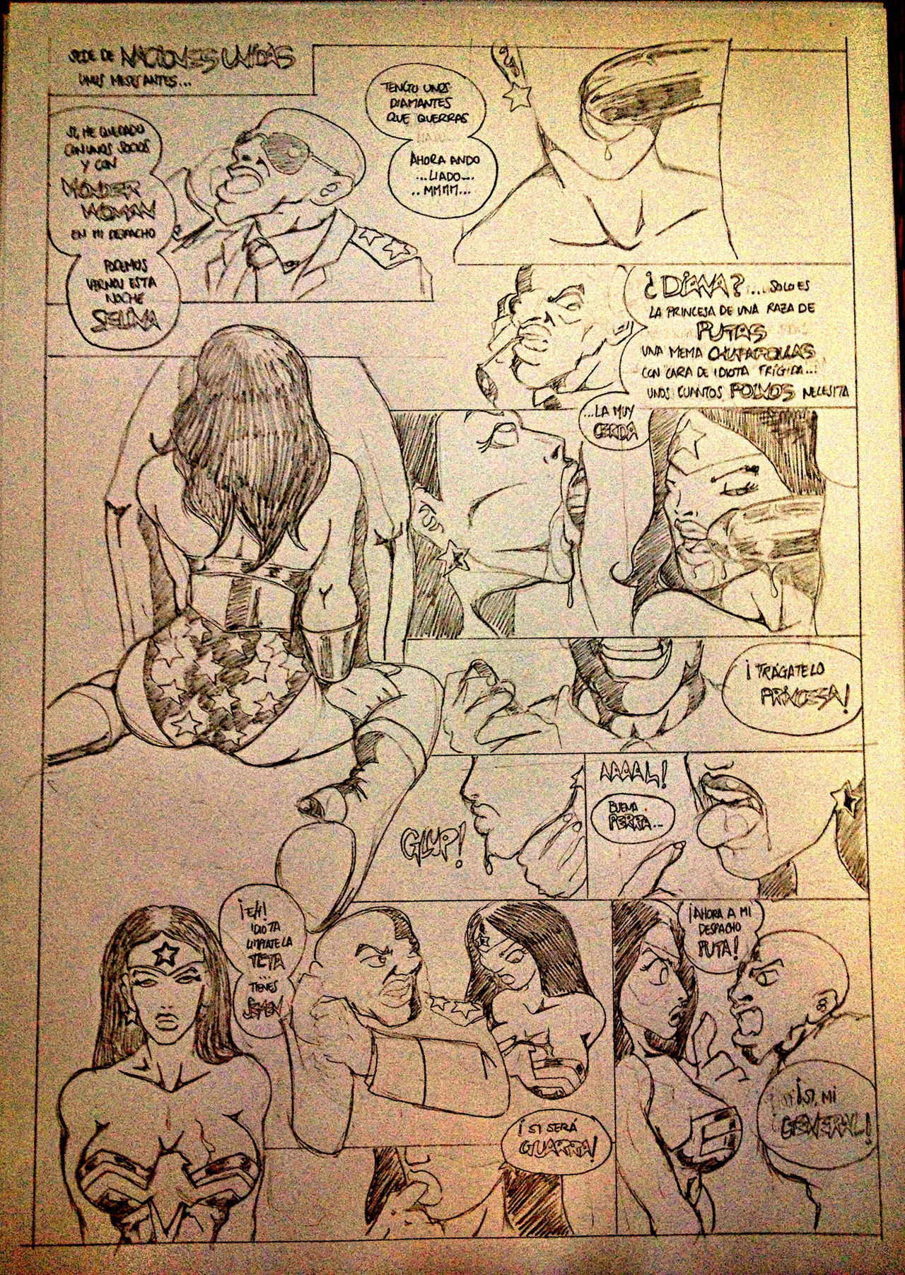 Wonder Woman Pornstar 001 page 2 full