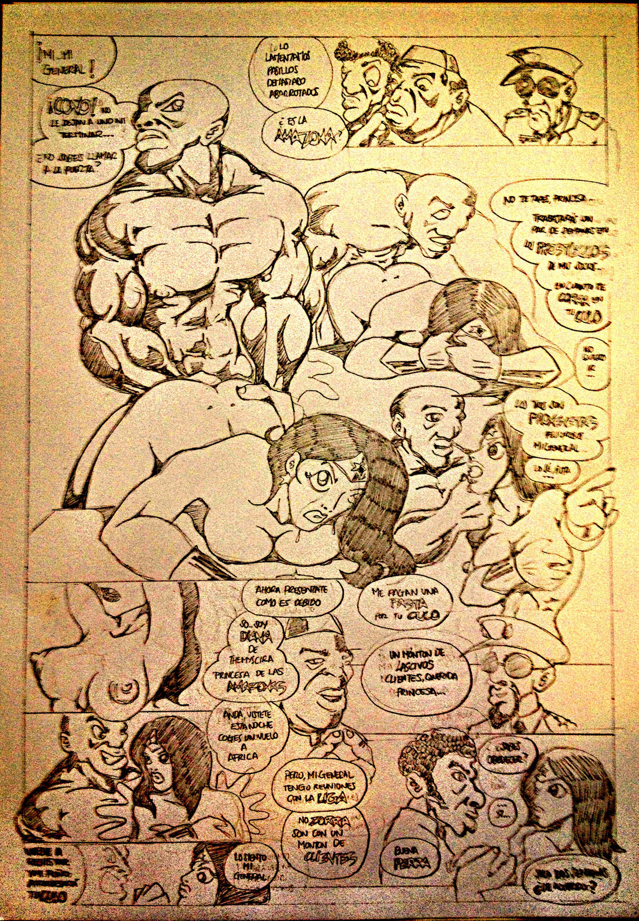 Wonder Woman Pornstar 001 page 4 full