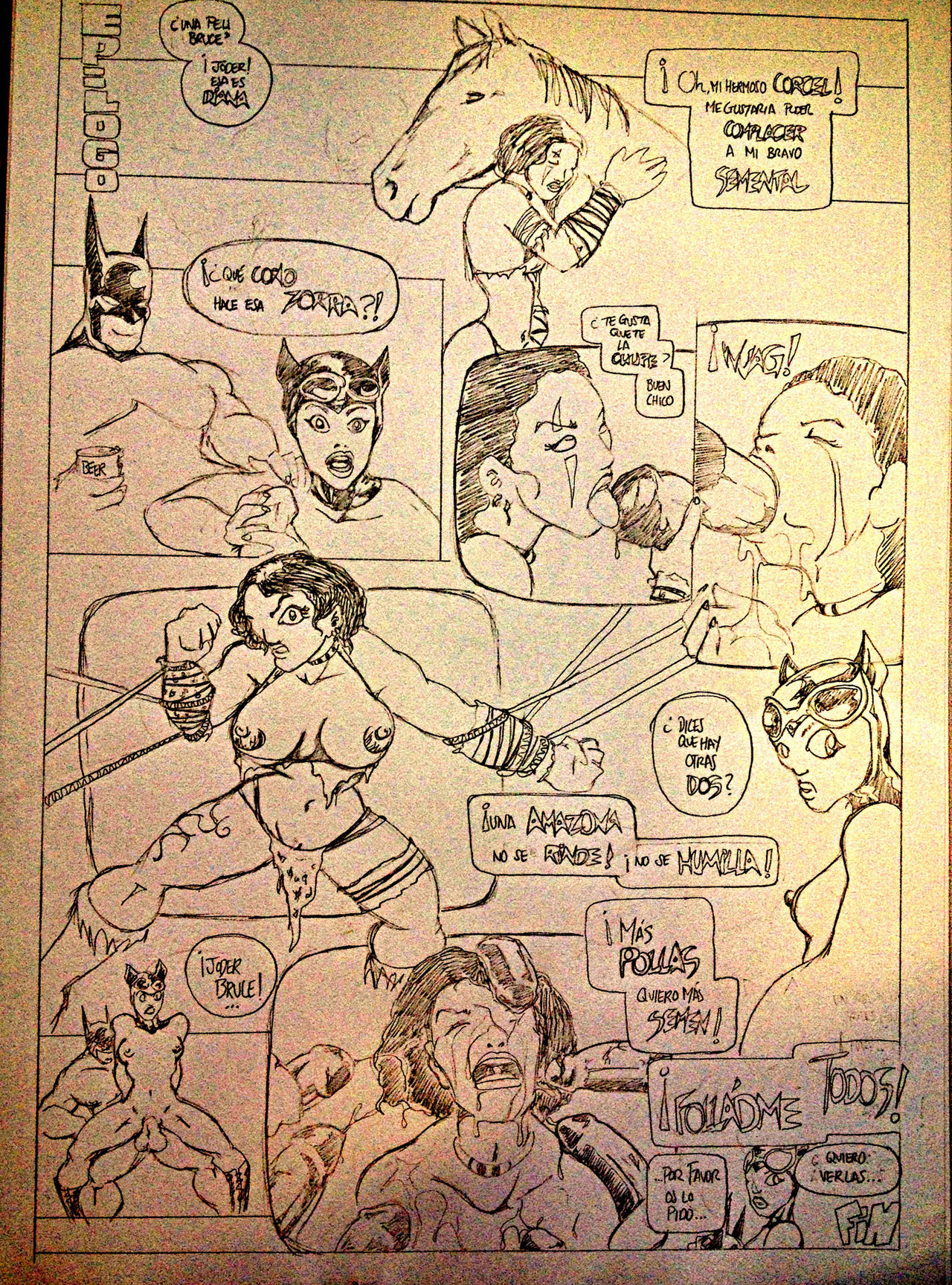 Wonder Woman Pornstar 001 page 6 full