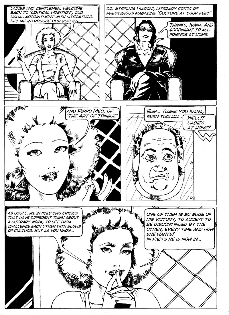 Talk Show - by IlBardoRamingo - Bdsm/Femdom/Foot fetish - English page 1 full