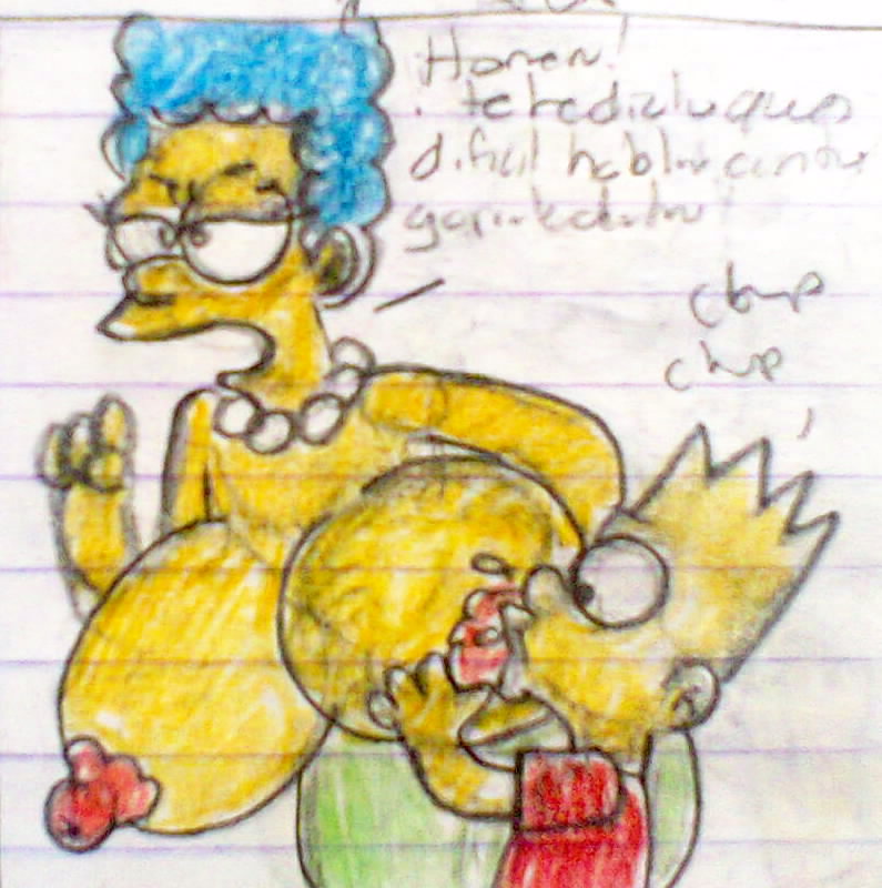 Simpson sketches personal drawings page 3 full