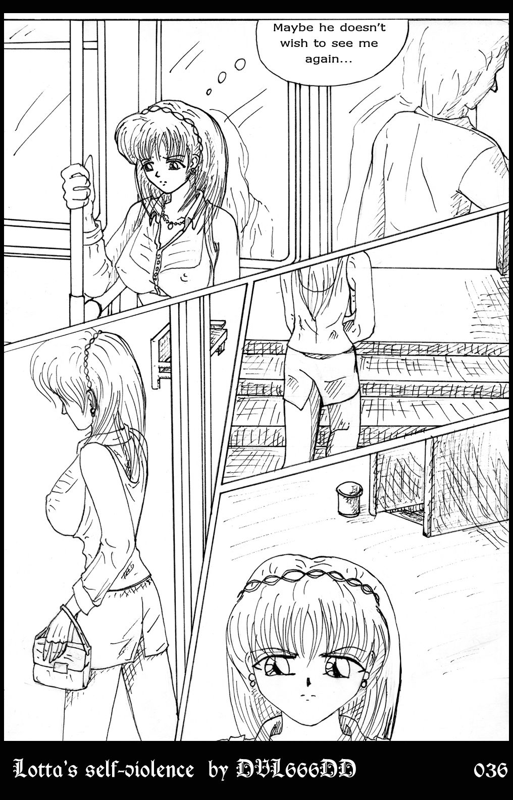 Lotta's self-violence - Volume #1 page 4 full
