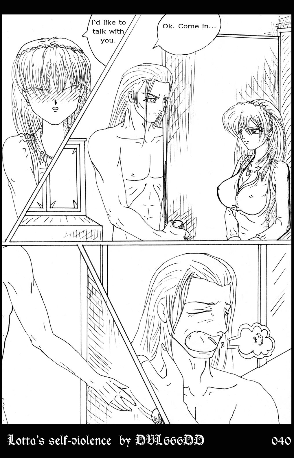 Lotta's self-violence - Volume #1 page 8 full