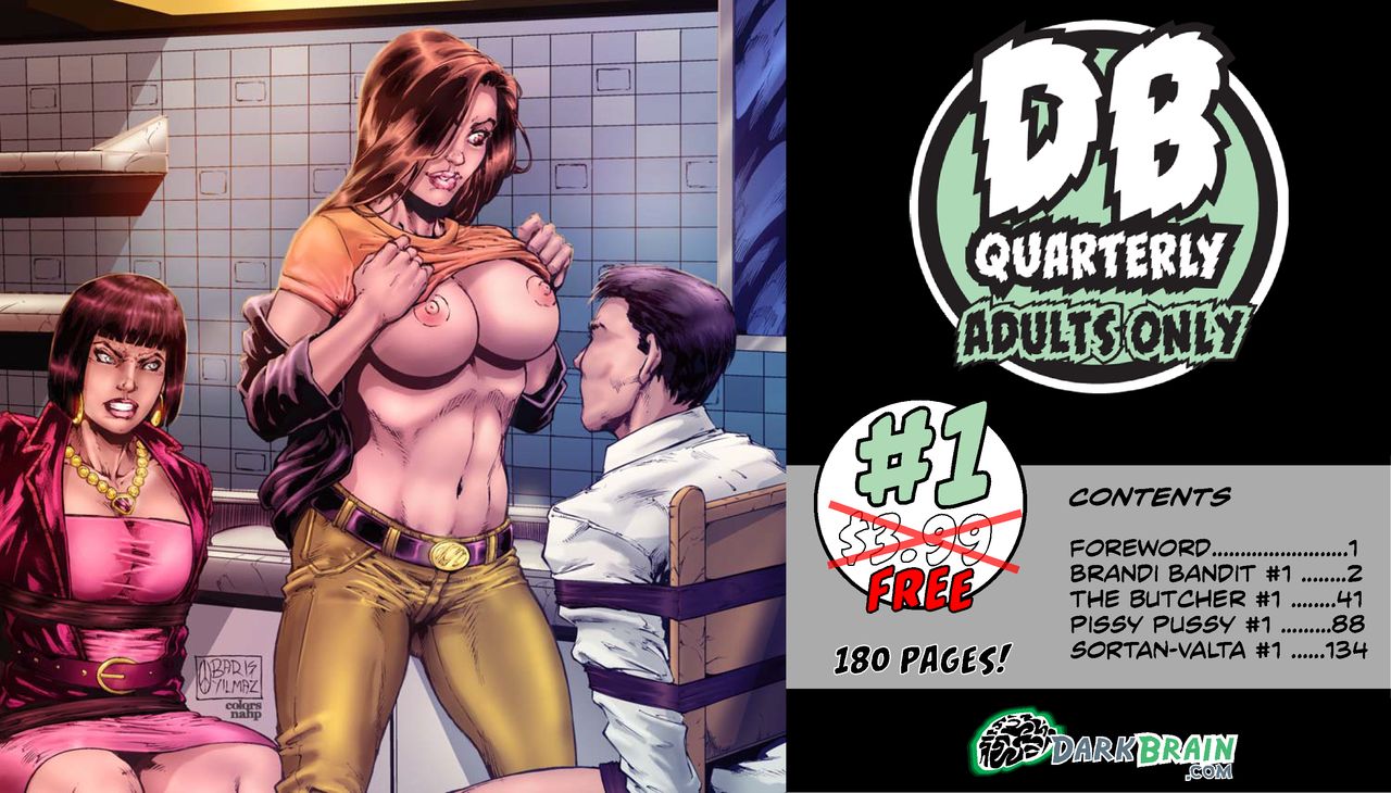 DarkBrain Quarterly #1 page 1 full