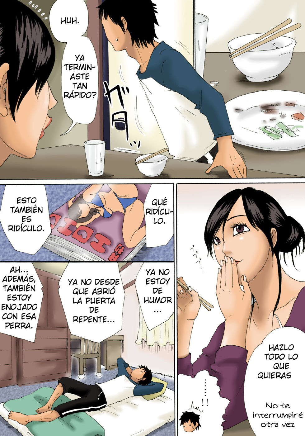 Haha ga Neteru Ma ni | Mientras mami duerme page 6 full