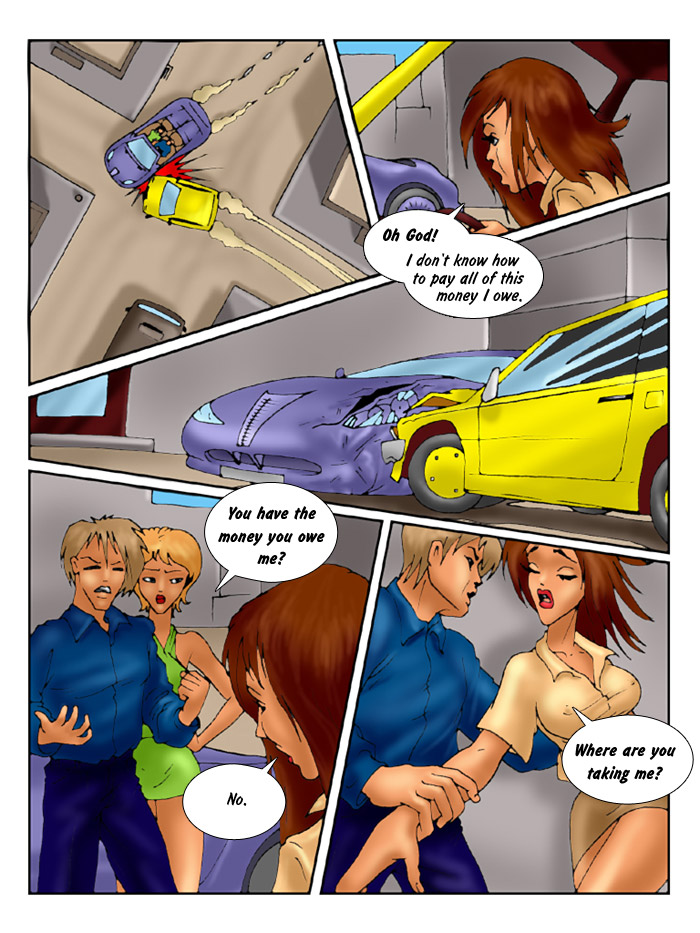 She pays off her bills on her back page 2 full