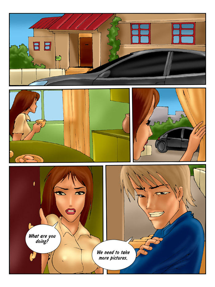 She pays off her bills on her back page 6 full
