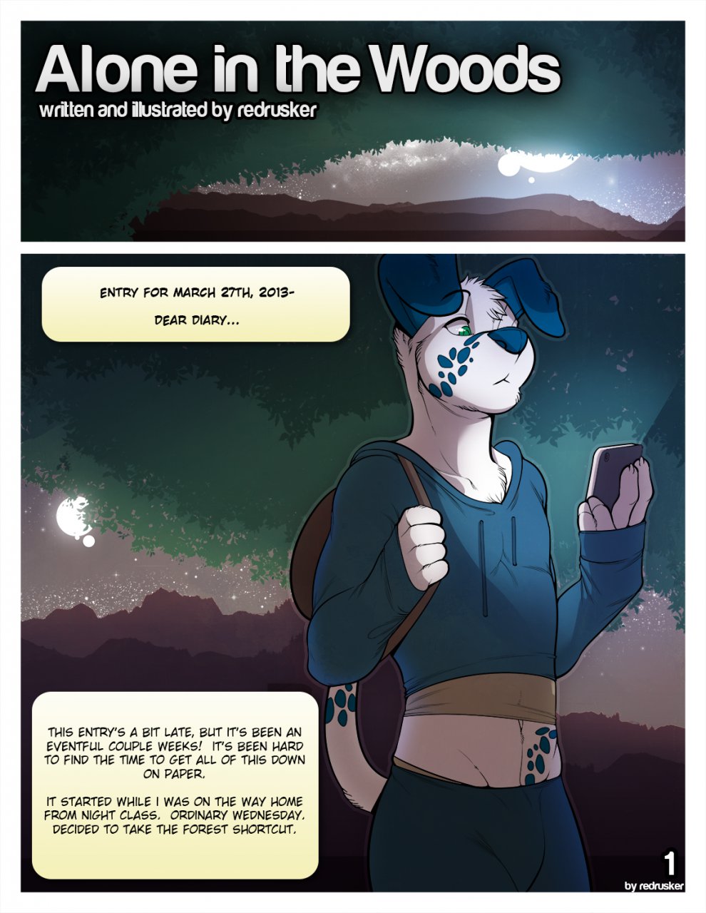 Alone in the Woods page 2 full