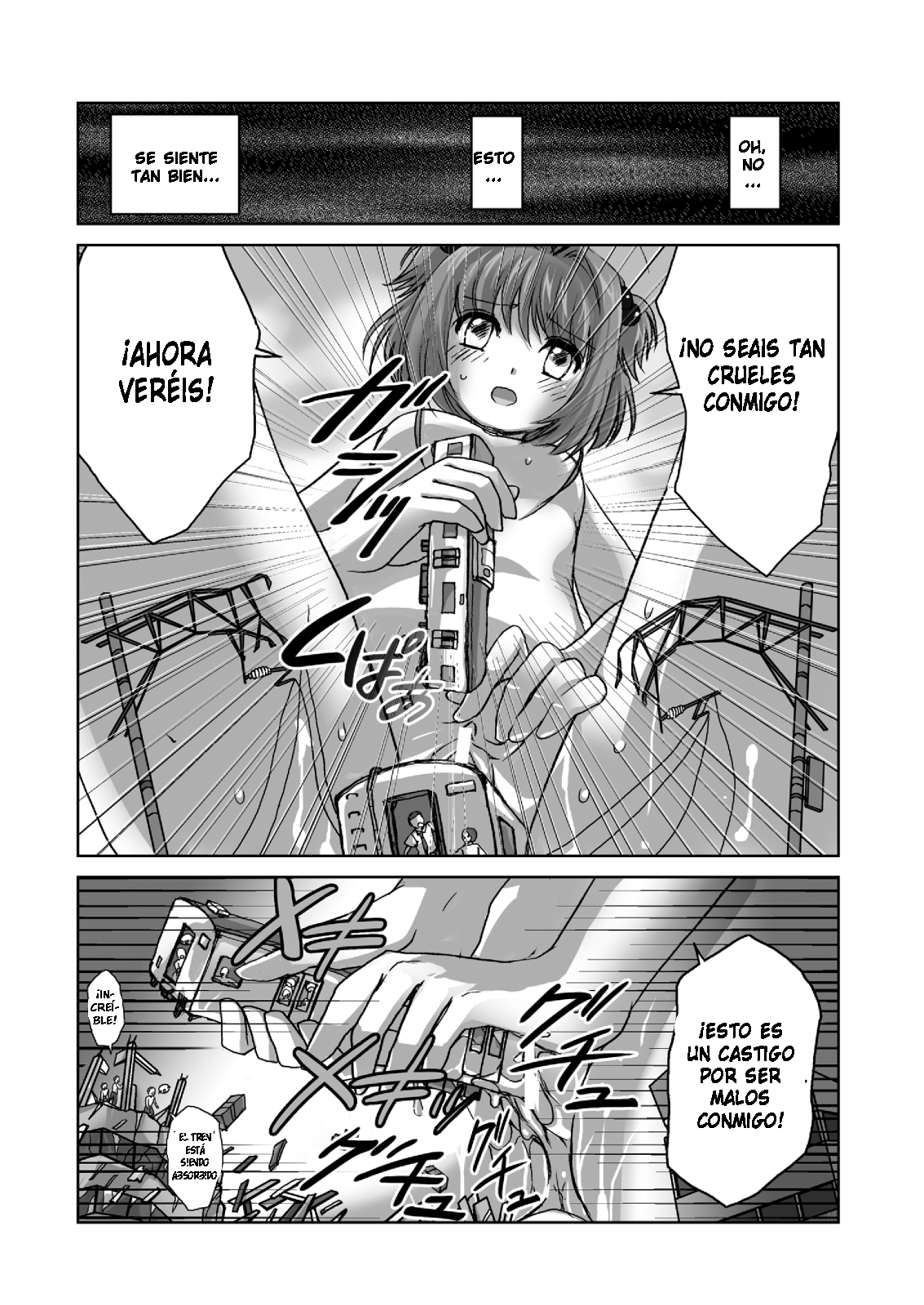 Sakura, Kaijuu ni Nacchatta?! | ¡¿Se Convritió en un Monstruo? page 7 full