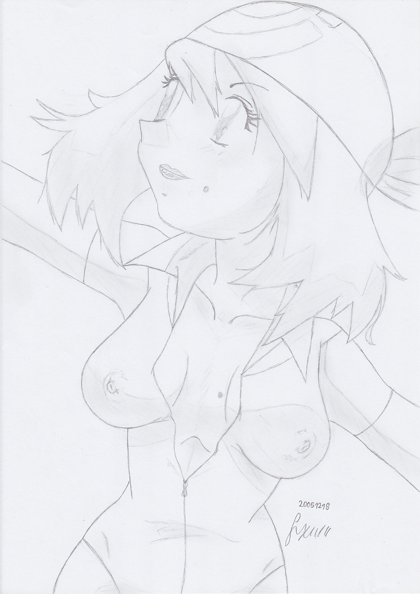 My mini May / Haruka - pokemon advanced sketches work 3 page 1 full