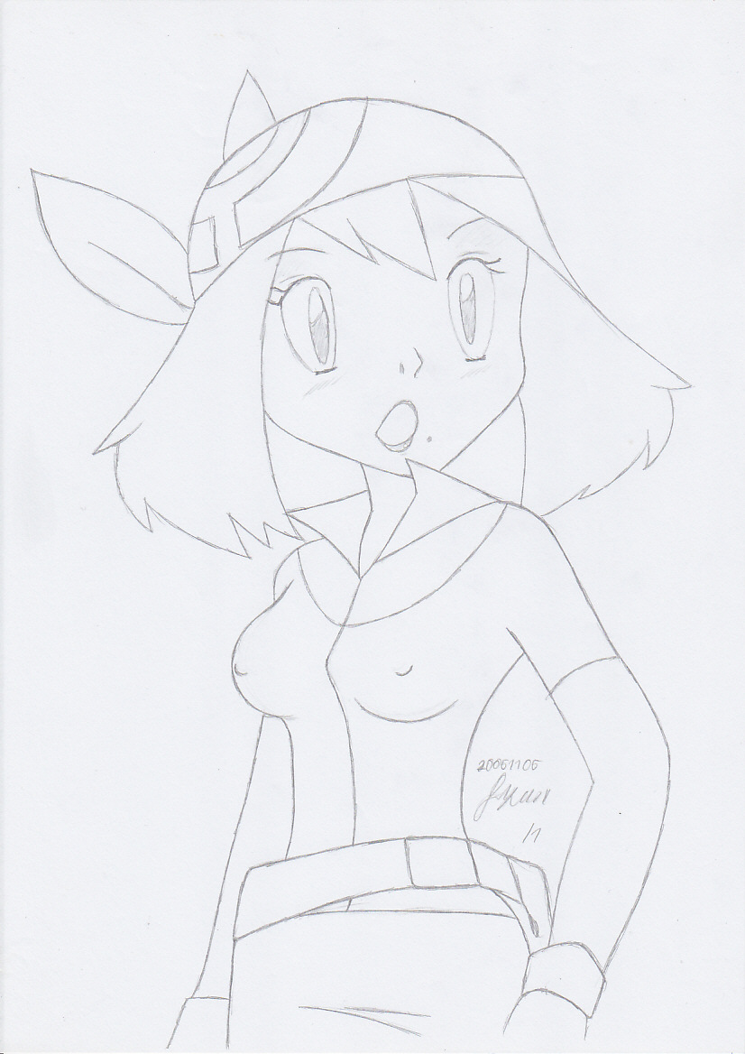 My mini May / Haruka - pokemon advanced sketches work 3 page 2 full