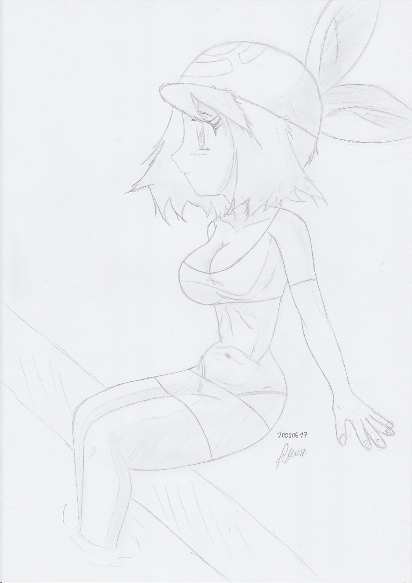 My mini May / Haruka - pokemon advanced sketches work 3 page 4 full