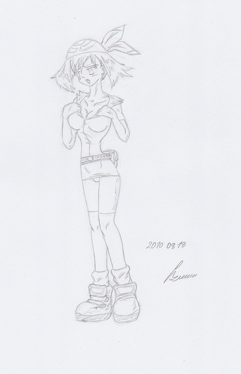 My mini May / Haruka - pokemon advanced sketches work 3 page 5 full