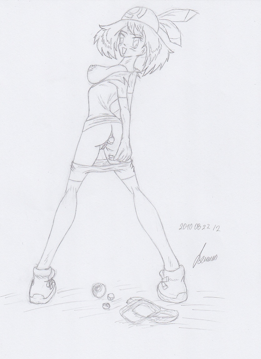 My mini May / Haruka - pokemon advanced sketches work 3 page 7 full