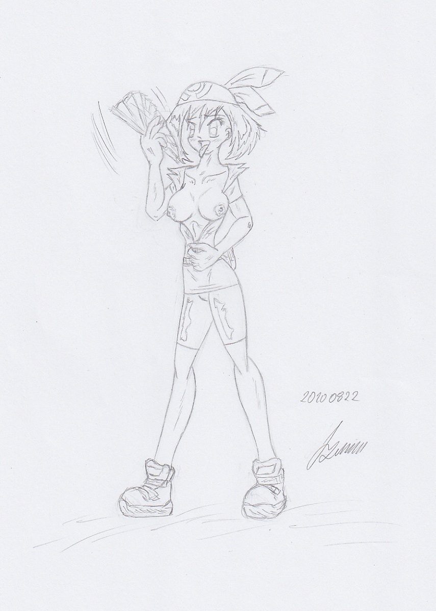 My mini May / Haruka - pokemon advanced sketches work 3 page 9 full