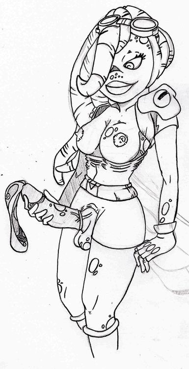 Awesomenauts - Futanari page 5 full