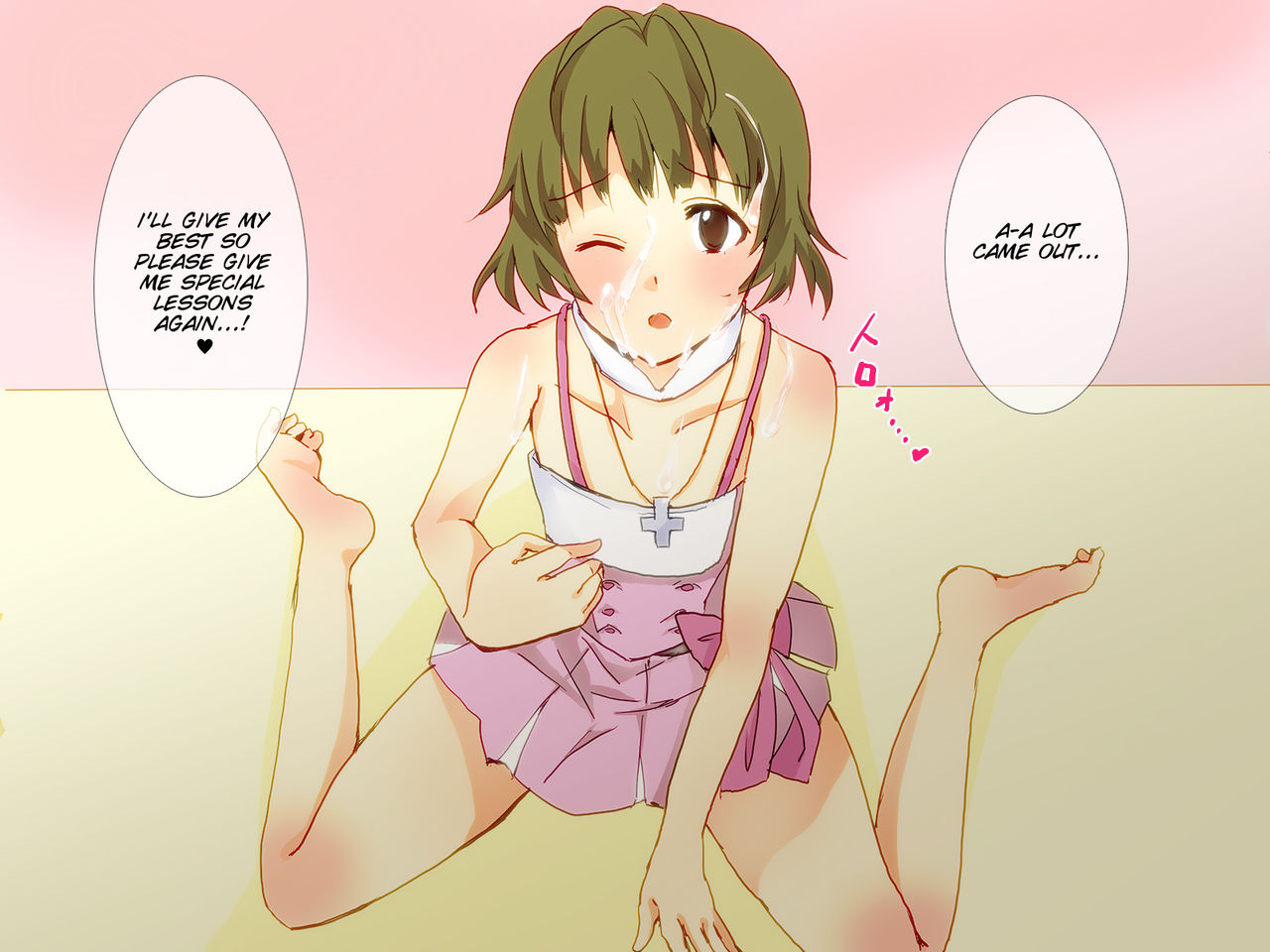 Otokonokotachi ni Ashi de Shitemoratte sara ni bukkaketemita page 9 full