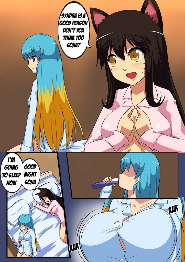 Sona x Ahri: Lovely Boobies page 2 full
