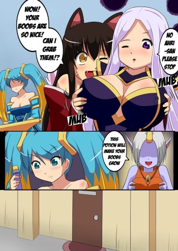 Sona x Ahri: Lovely Boobies cover