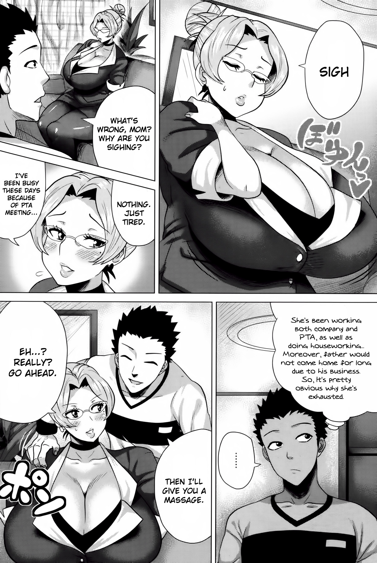 Okaa-san no Yoru no Kao | Mother's Face at Night page 6 full