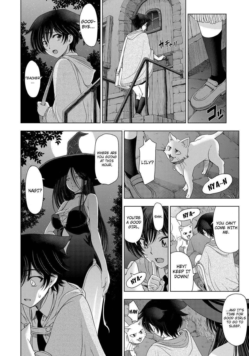 Majo to Inma to Kawaii Odeshi | The Witch, The Succubus, And The Cute Apprentice Ch. 1-10 &amp; Extra page 7 full
