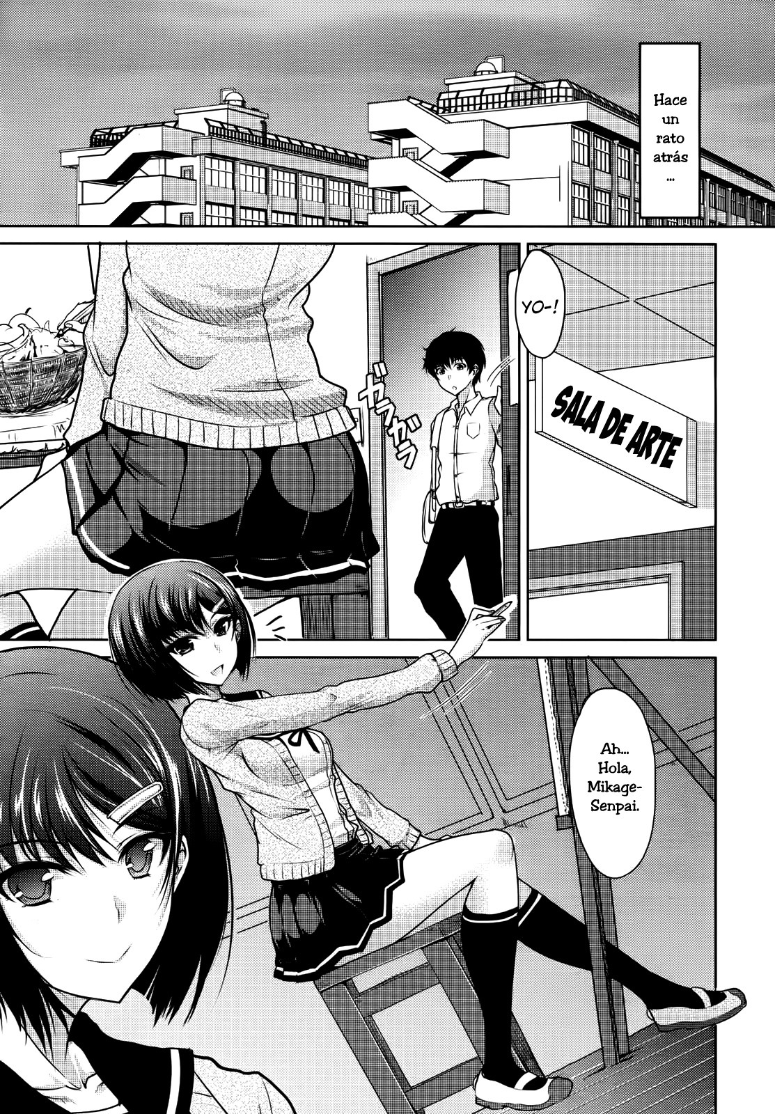 My Sadistic Girlfriend's an Underclassmen page 5 full