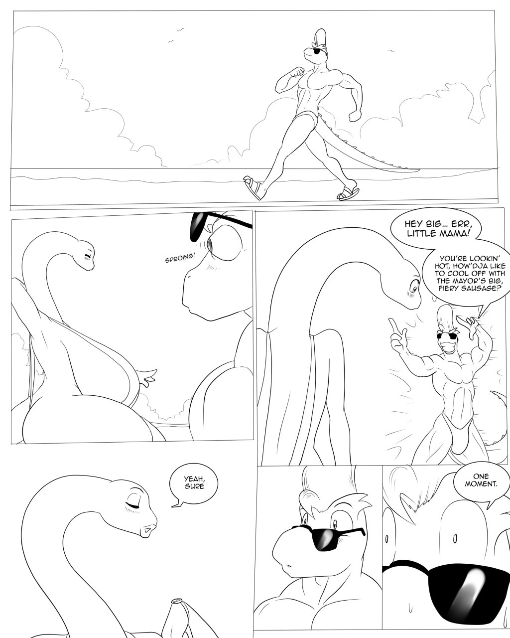The Mayor's Beach Bomb page 1 full
