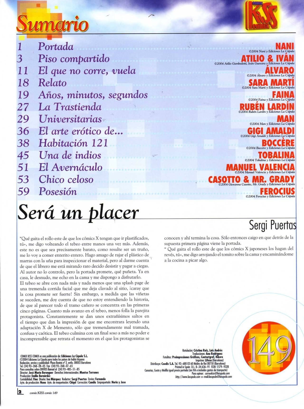 Kiss Comix 149 page 2 full