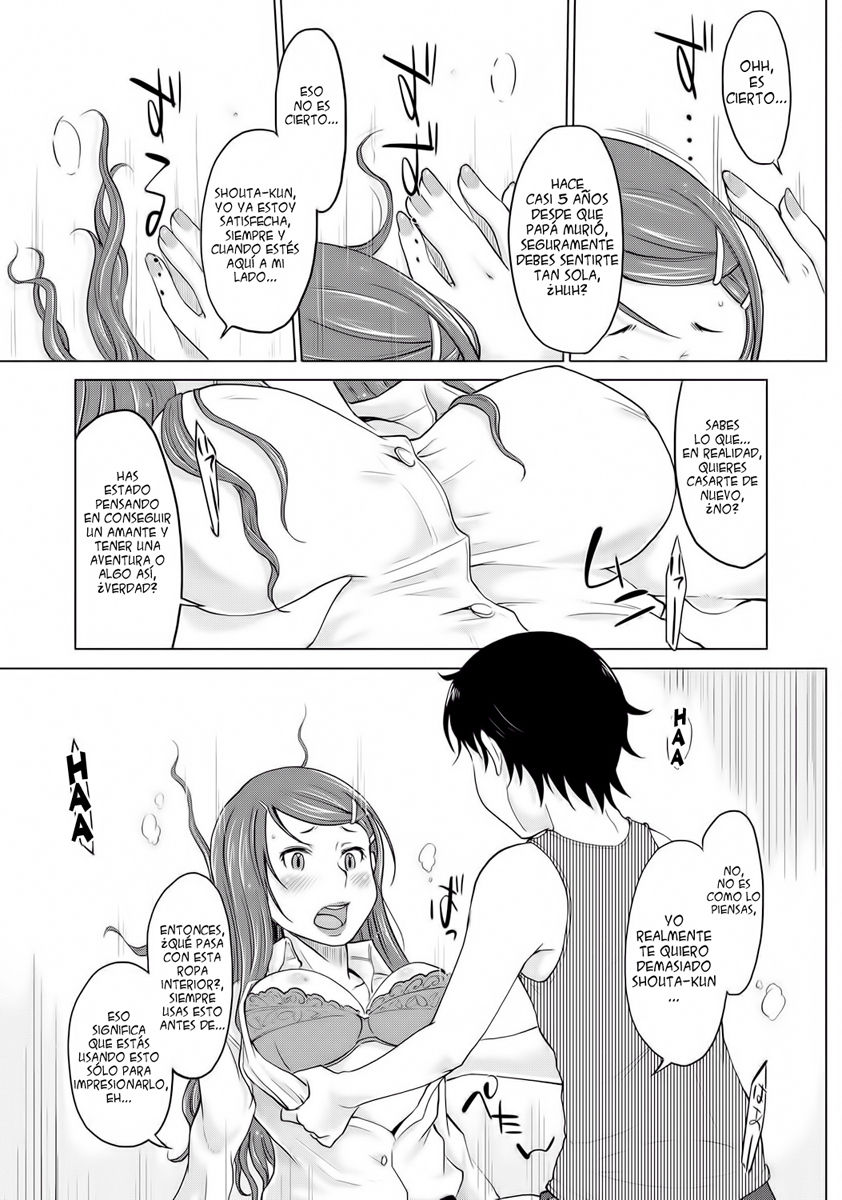 Hahaoya Shikkaku ~Yokubou ni Oborete~ | Fracaso de Madre ~Ahogada en la Lujuria~ page 3 full