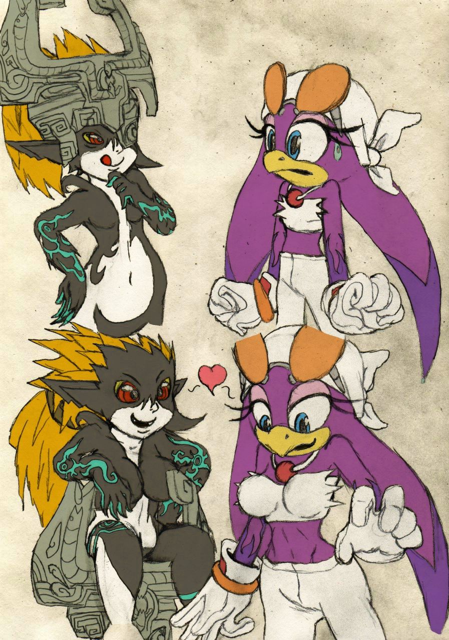 Midna and Wave Sexdrive Warfare page 1 full