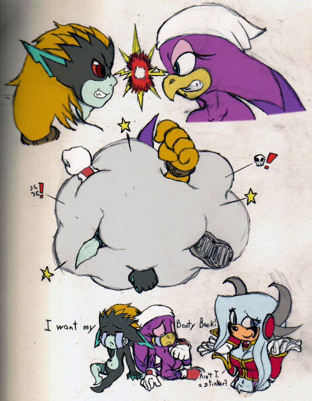 Midna and Wave Sexdrive Warfare page 6 full
