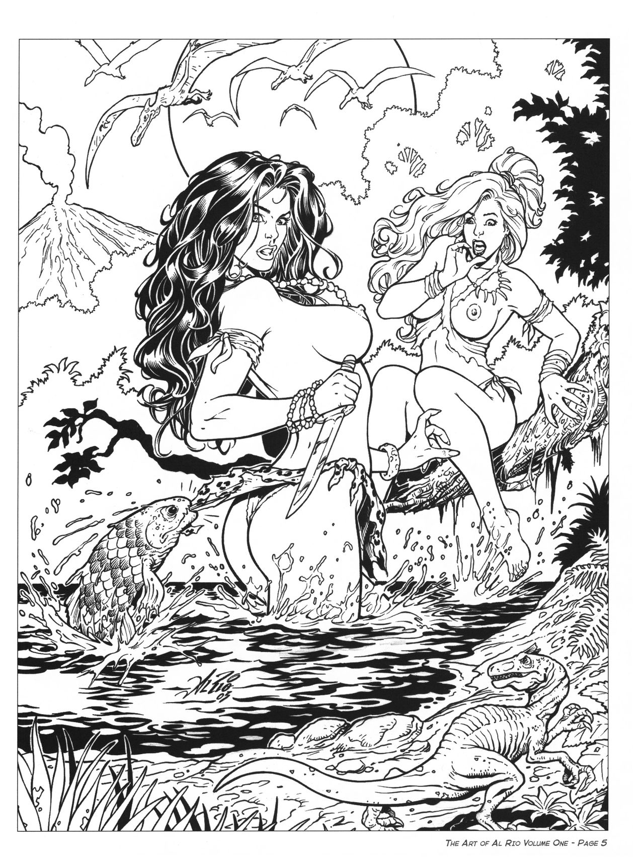 The Art of Al Rio Volume One page 7 full