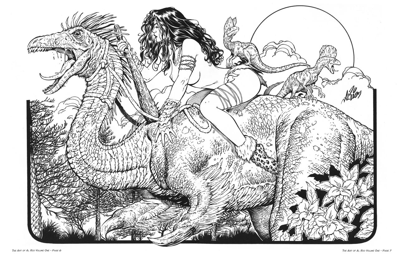 The Art of Al Rio Volume One page 8 full