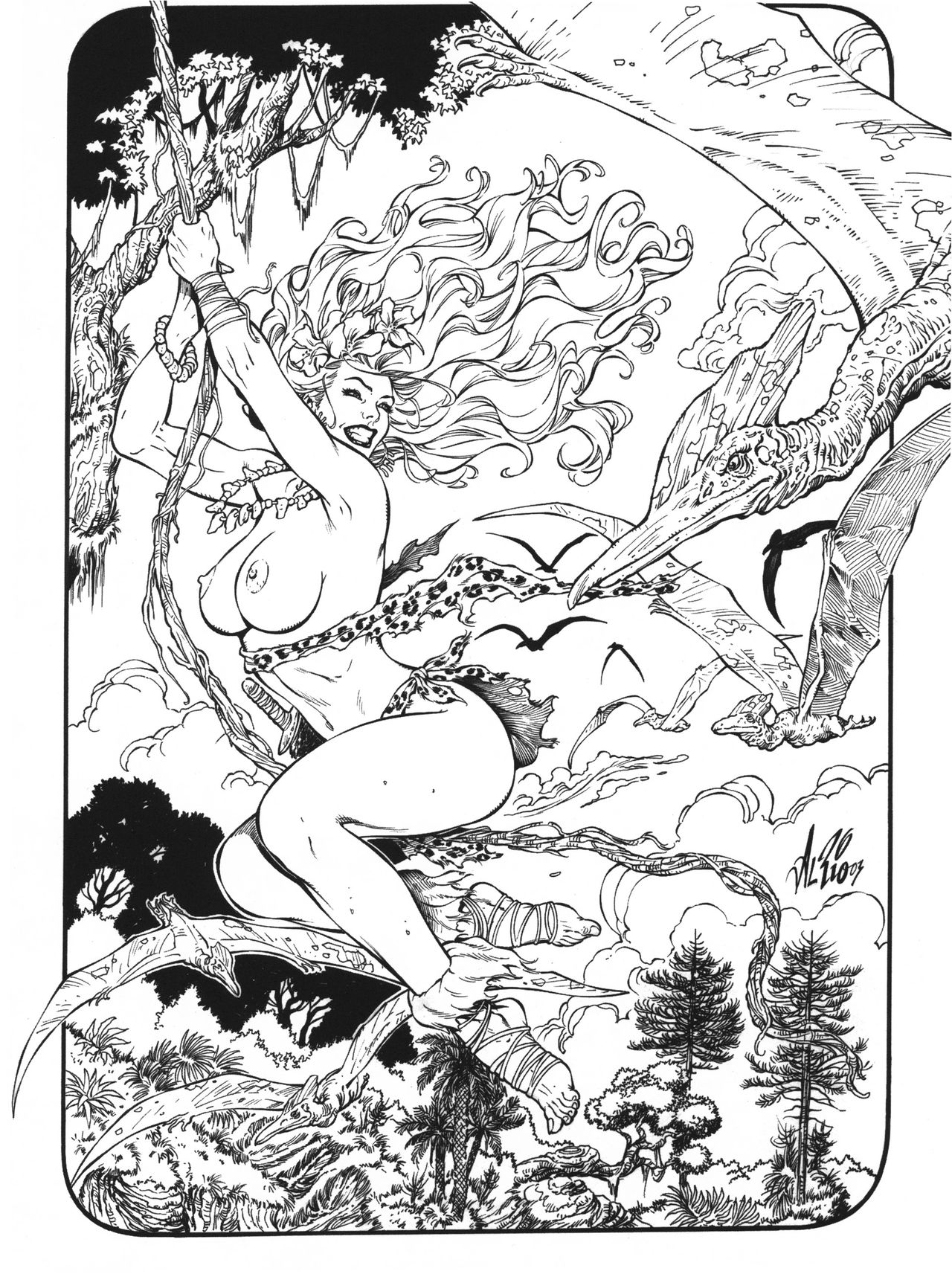 The Art of Al Rio Volume One page 9 full