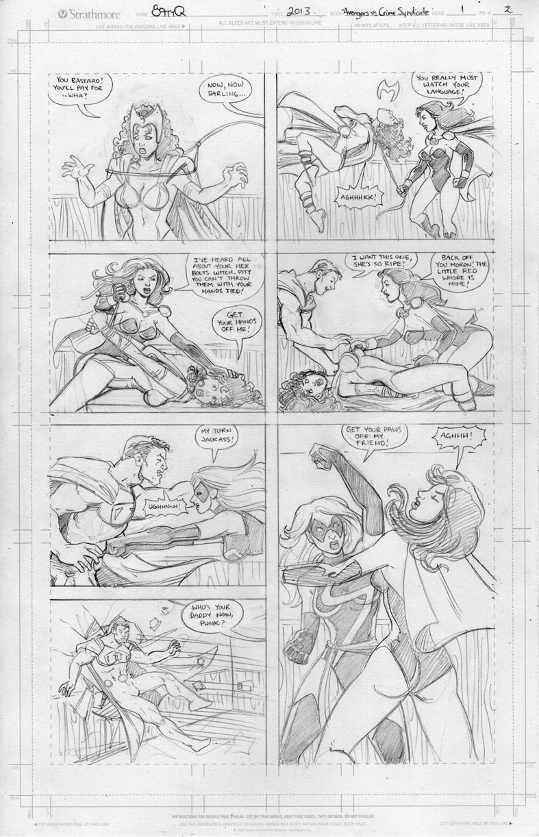 Avengers vs the Crime Syndicate page 2 full