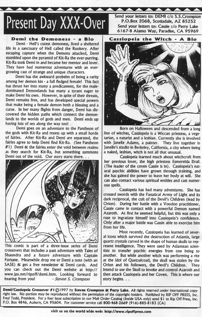 Demi the Demoness &amp; Cassiopeia the Witch 001 page 2 full