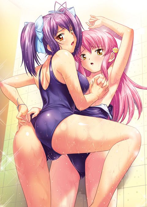 Gakkou Mizugi ~Semen Pool de Oyoidara~ page 1 full