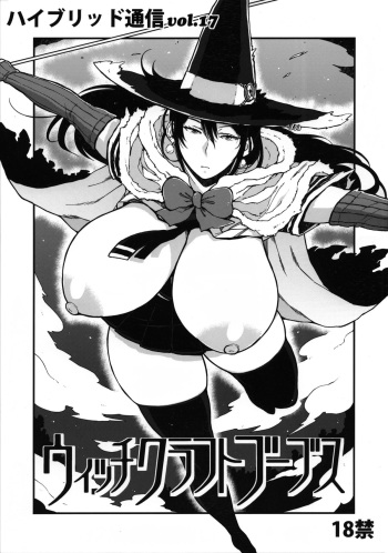 Hybrid Tsuushin Vol. 17 Witch Craft Boobs cover