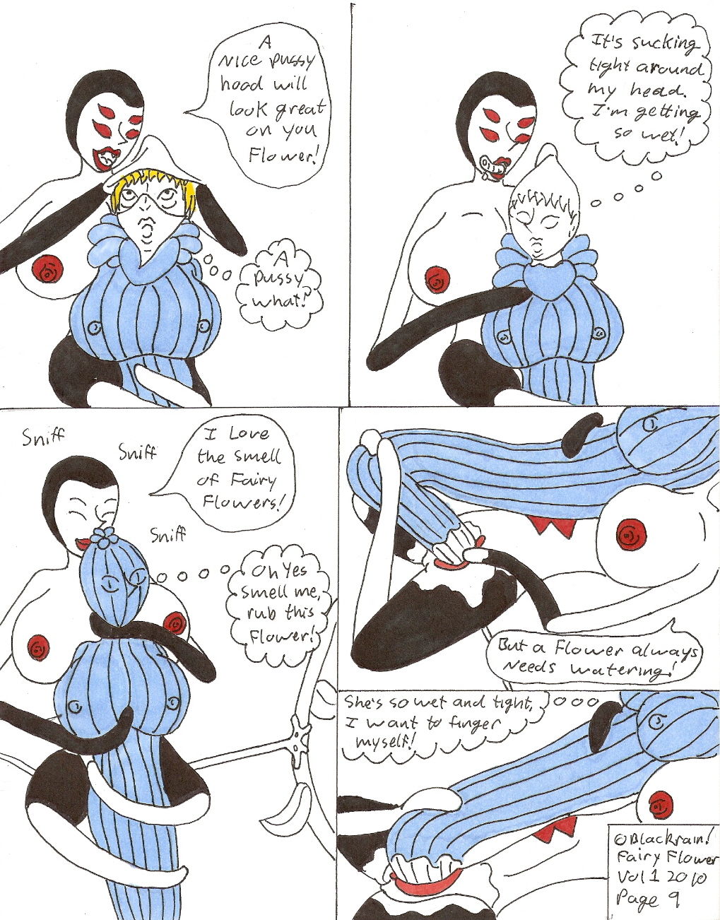 Spiderlady page 9 full